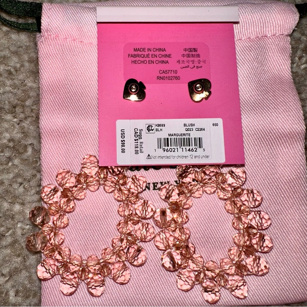 KATE SPADE CZ Earrings - Picture 5 of 7